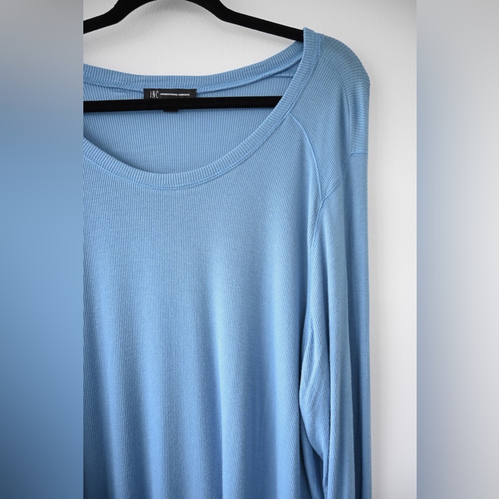 INC International Concepts Ribbed Shirt NWT - Picture 2 of 4